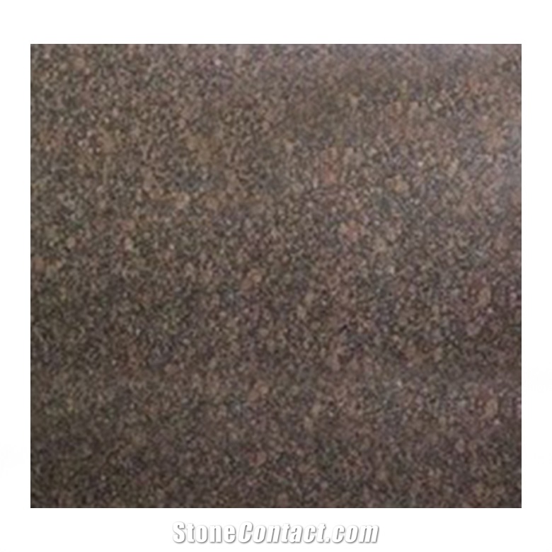 Polished Shengle Baltic Brown Granite Tiles