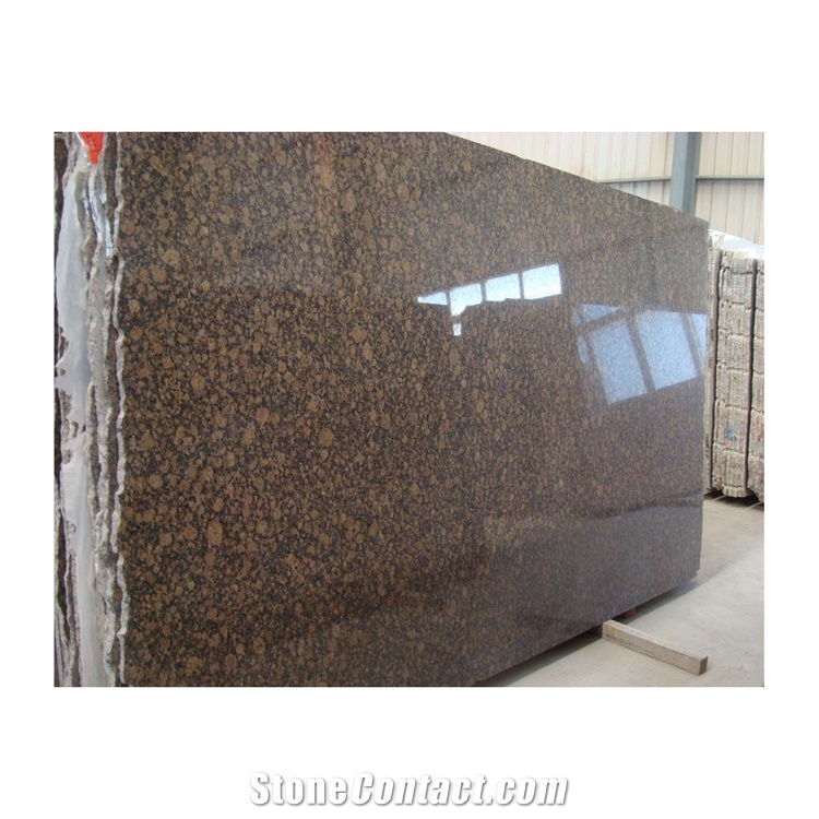 Polished Shengle Baltic Brown Granite Tiles