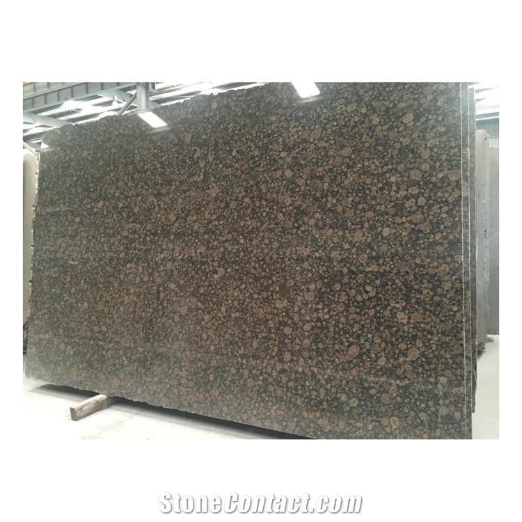 Polished Shengle Baltic Brown Granite Tiles