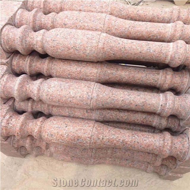 Polished Shidao Red Granite for Staircase