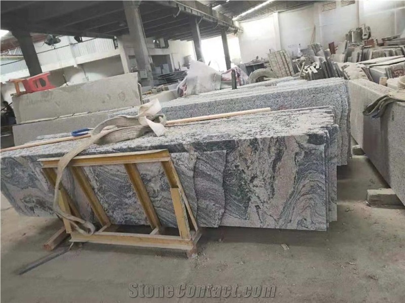Polished Three Gorges Wave Granit Slabs