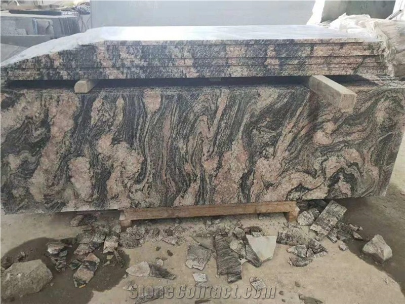 Polished Three Gorges Wave Granit Slabs