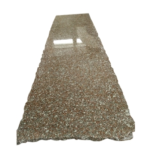 Polished Zhangpu Shrimp Red Granite Slabs