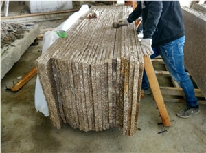Polished Zhangpu Shrimp Red Granite Slabs