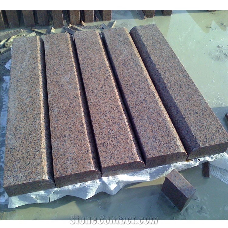 Polished Zhuangcheng Red Granite Tiles