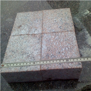 Polished Zhuangcheng Red Granite Tiles