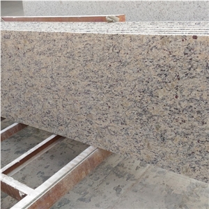 Polishedf Shandong Golden Sesame Granite Tiles