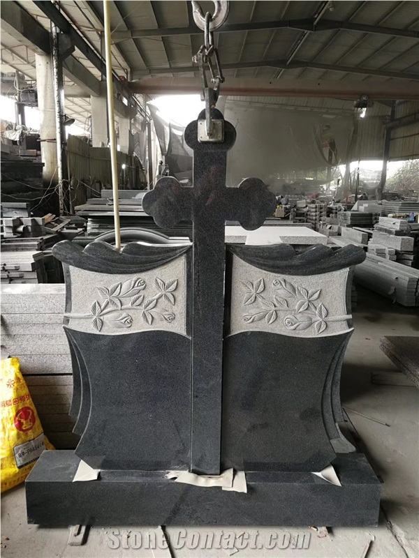 Romania Style Granite Tombstone & Monument