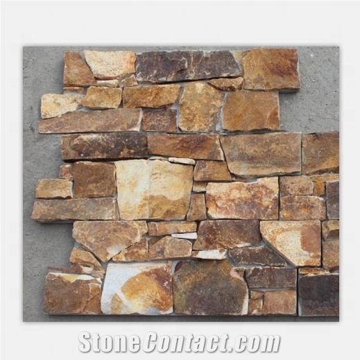 Rusty Cement Natural Split Face Culture Stone