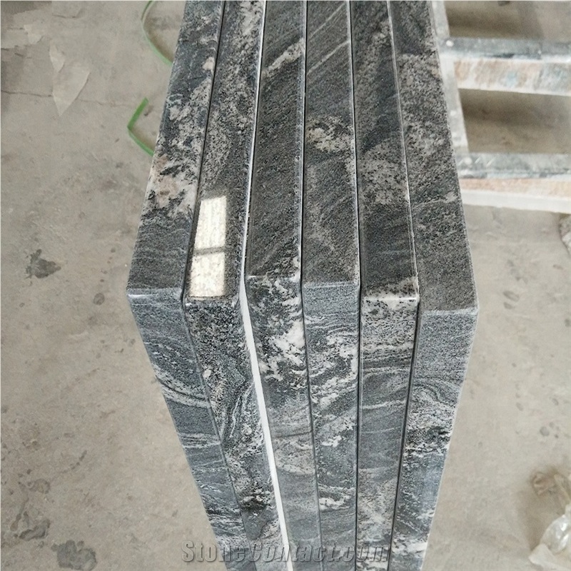 Silver Paradiso Black Forest Granite Countertop