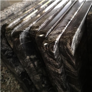 Silver Paradiso Black Forest Granite Countertop