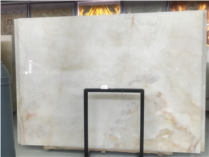 Snow White Pricess Jade Onyx Slabs & Tiles