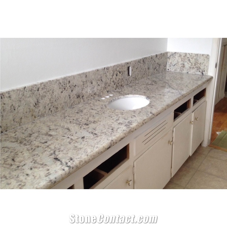 Timely Delivery White Galaxy Granite Countertops