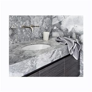 White Natural Marmor Stone,Marble Sink Countertop