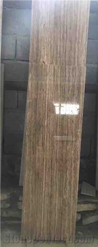 Chocolate Travertine Blocks