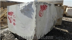 White Marble Blocks, Iran White Marble