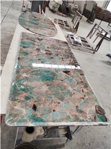 Amazon Green Marble Table Top