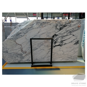 Arabescato Marble Reception Countertops