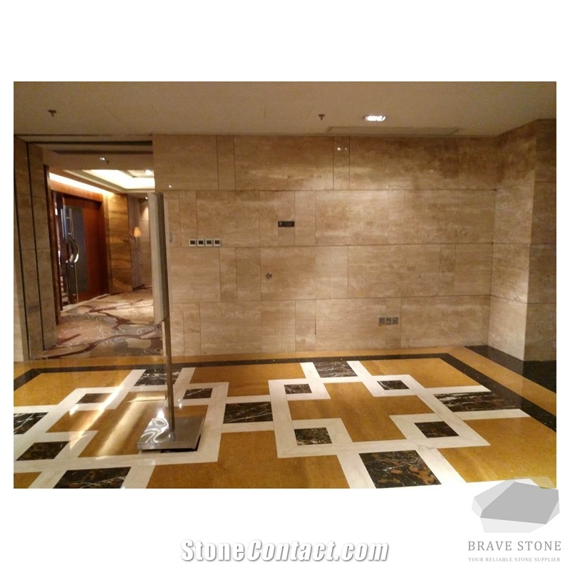 Beige Travertine Slabs and Tiles