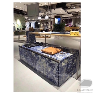 Bolivia Blue Marble Countertop