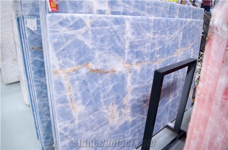Cheap China Blue Onyx Slabs and Tiles