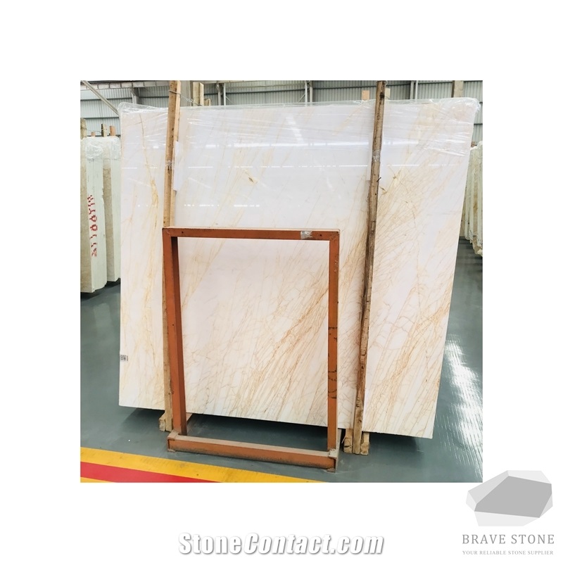 Drama Gold Marble Slabs and Tiles