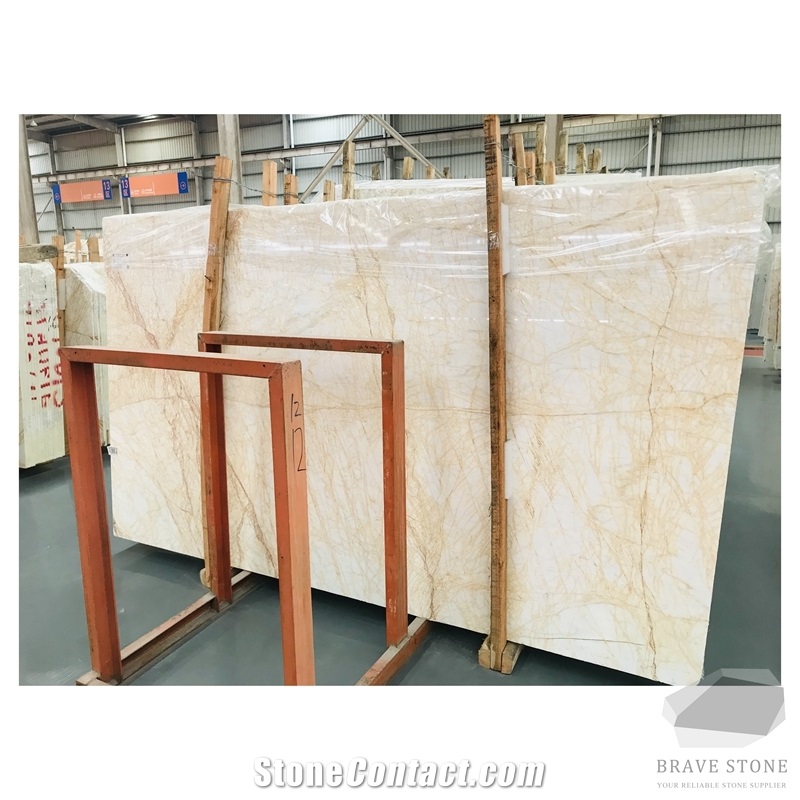 Drama Gold Marble Slabs and Tiles