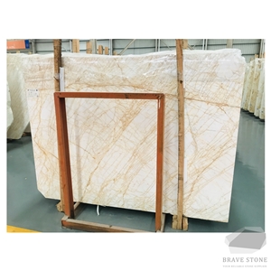 Drama Gold Marble Slabs and Tiles