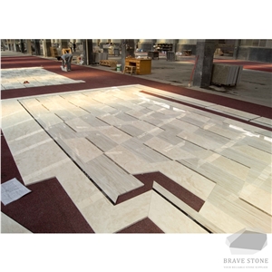 Eurasian Wood Grain Marble Tiles and Slabs