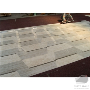 Eurasian Wood Grain Marble Tiles and Slabs