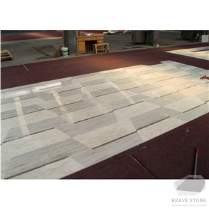 Eurasian Wood Grain Marble Tiles and Slabs