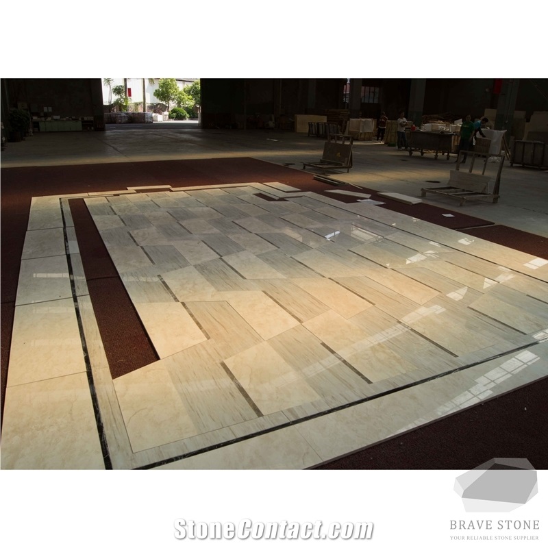 Eurasian Wood Grain Marble Tiles and Slabs
