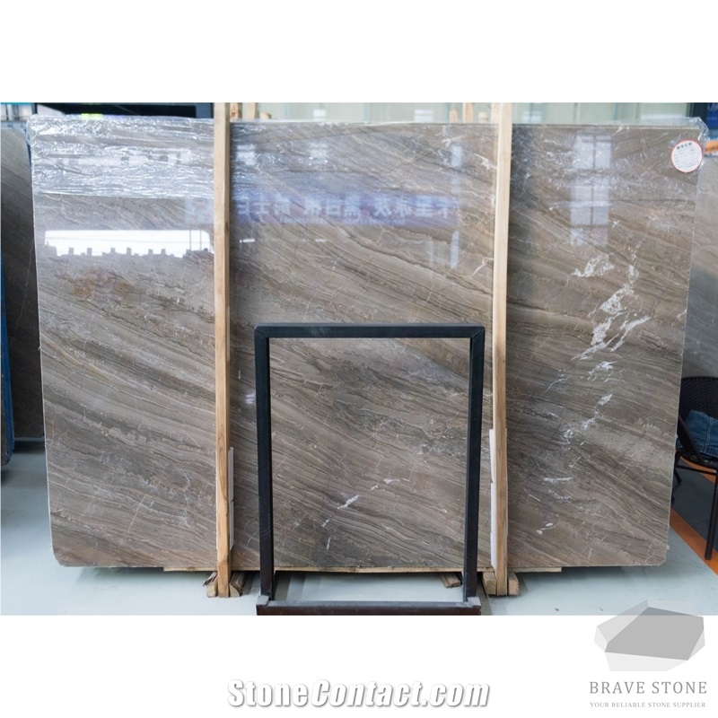 Ferragamo Brown Marble Slabs Tiles