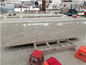 Giallo Santa Cecilia"S Granite Slabs and Tiles