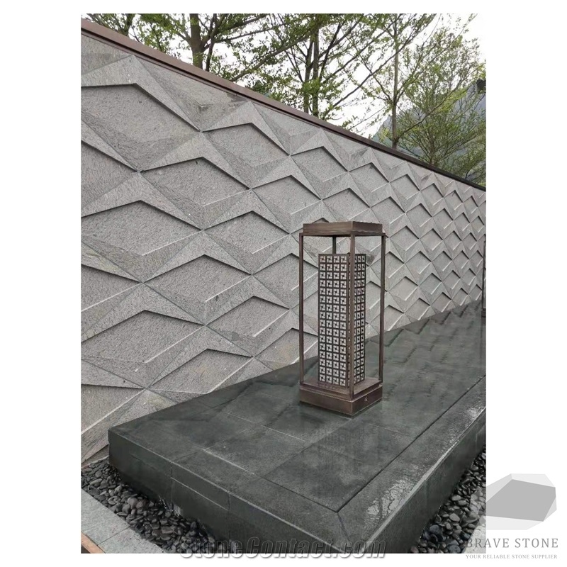 Grey Lava Wall Cladding Tiles