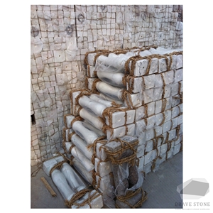 Guangxi White Marble Railing Balusters