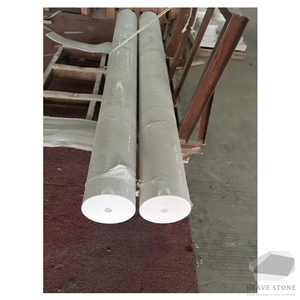 Han White Marble Column and Pillar