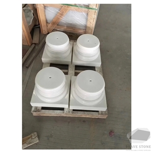 Han White Marble Column and Pillar