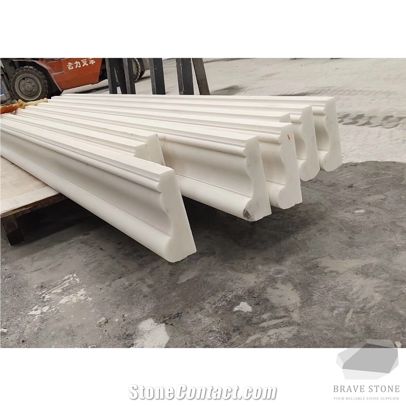 Han White Marble Column and Pillar