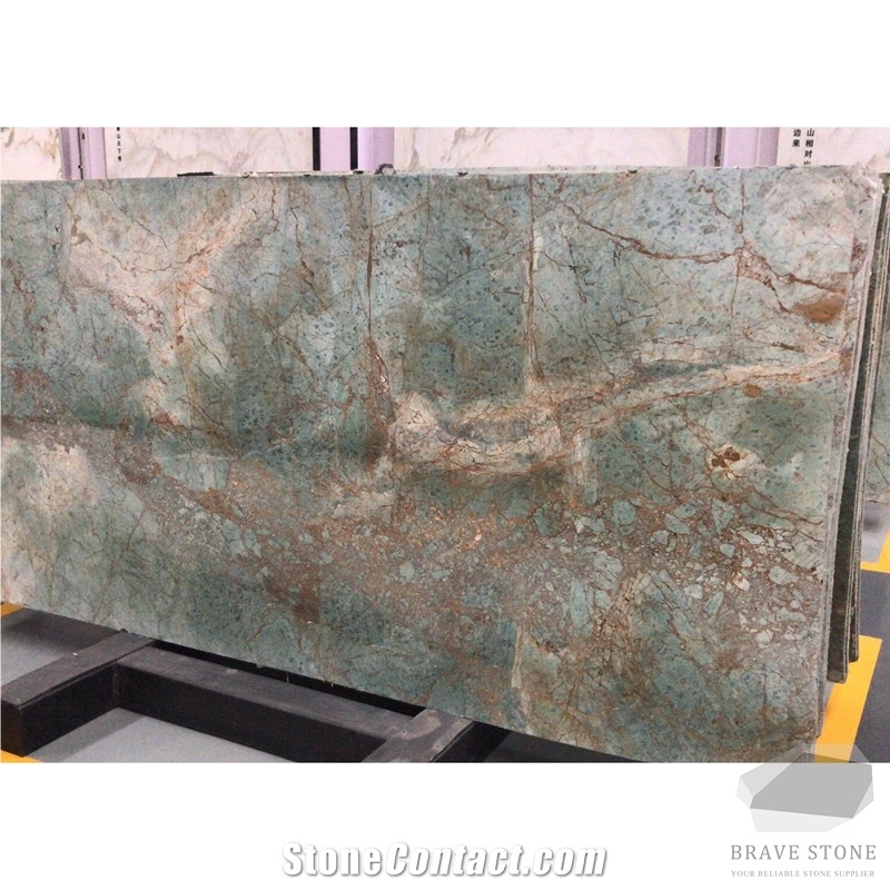 Jasper Green Quartzite Tiles and Slabs