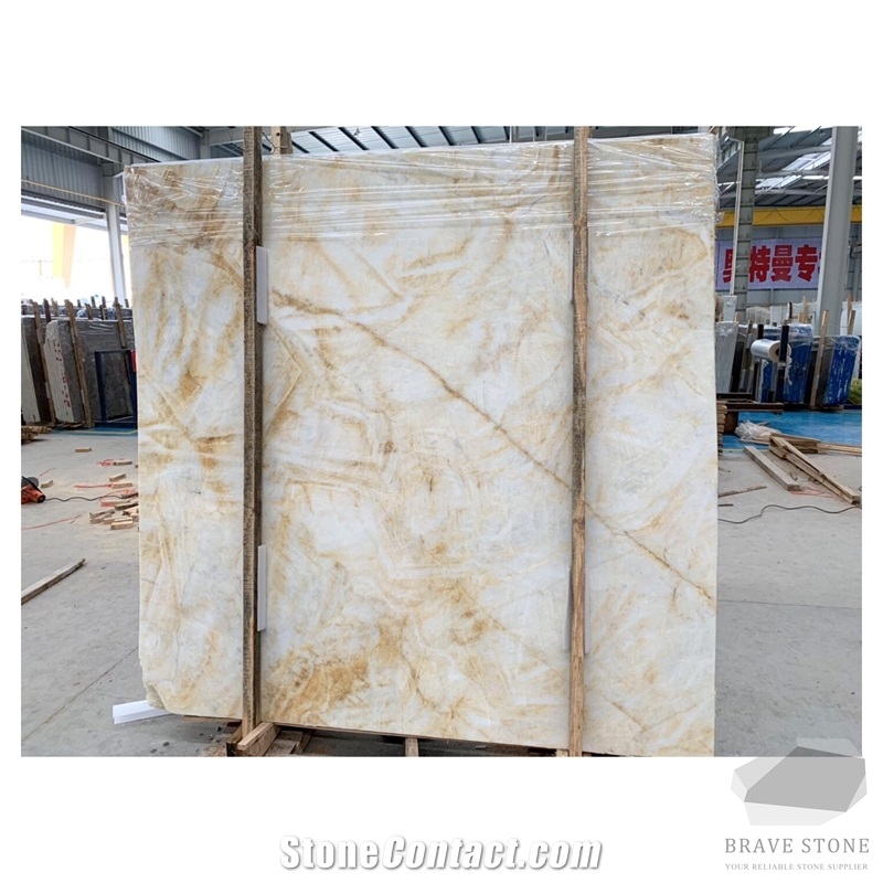 New Amber Onyx Slabs and Tiles