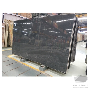 Piano Anthracite Black Granite Tiles and Slabs