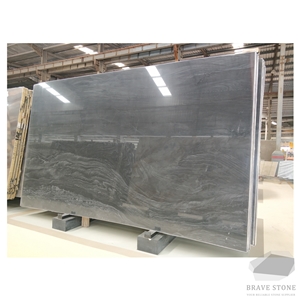 Piano Anthracite Black Granite Tiles and Slabs