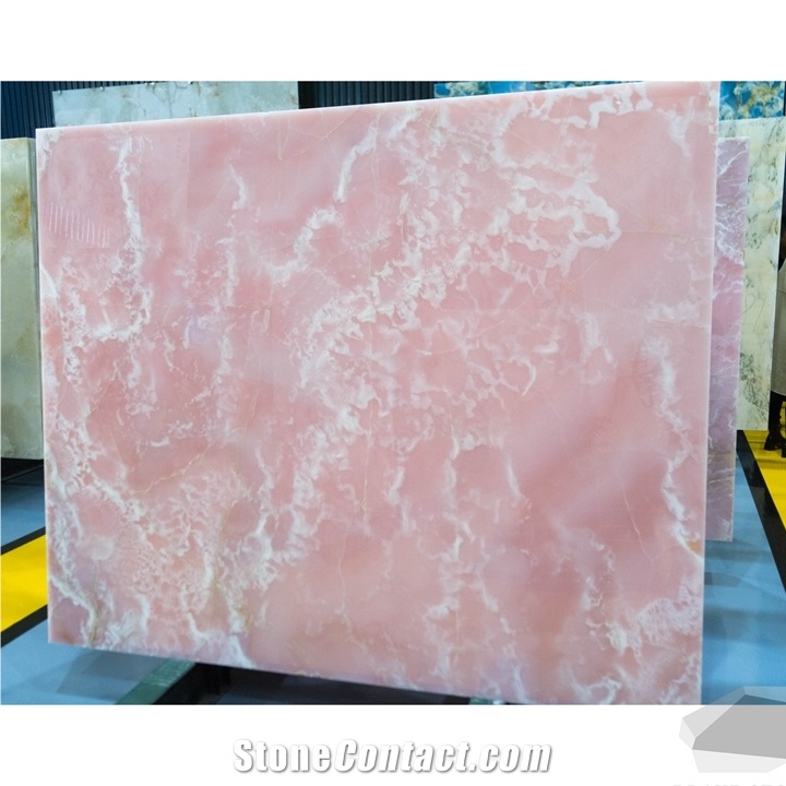 Pink Onyx Slabs