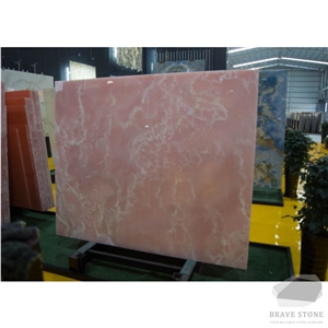 Pink Onyx Slabs