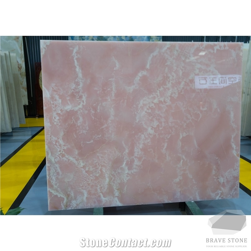 Pink Onyx Slabs