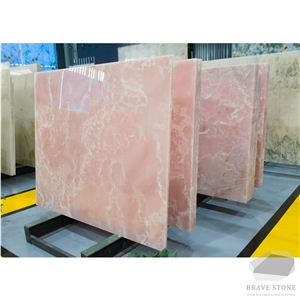 Pink Onyx Slabs