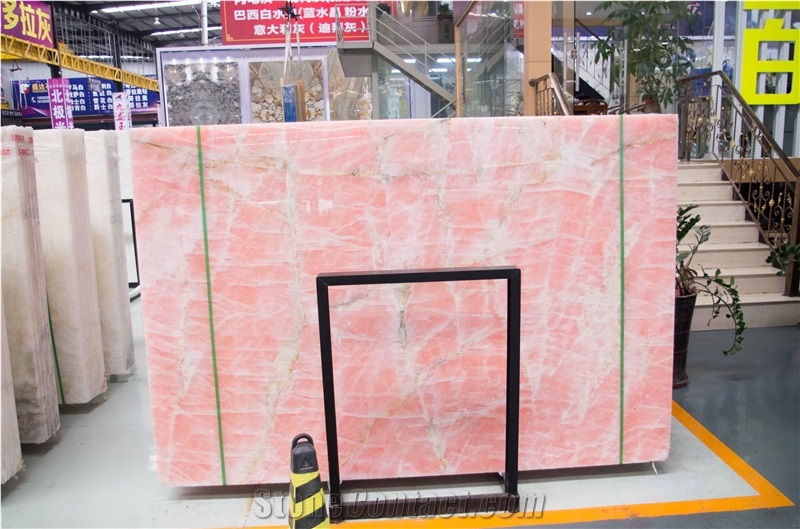 Pink Onyx Slabs