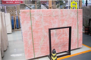 Pink Onyx Slabs