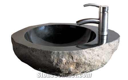 River Stone Basin,Sink, Wash Basins, Vessel Sinks